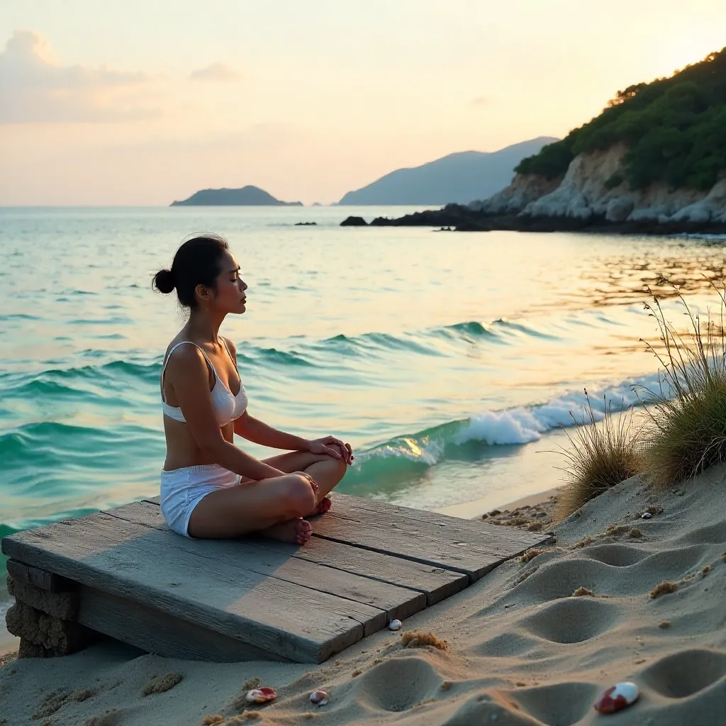 Serene Moment by the Nishi-Izu Sea