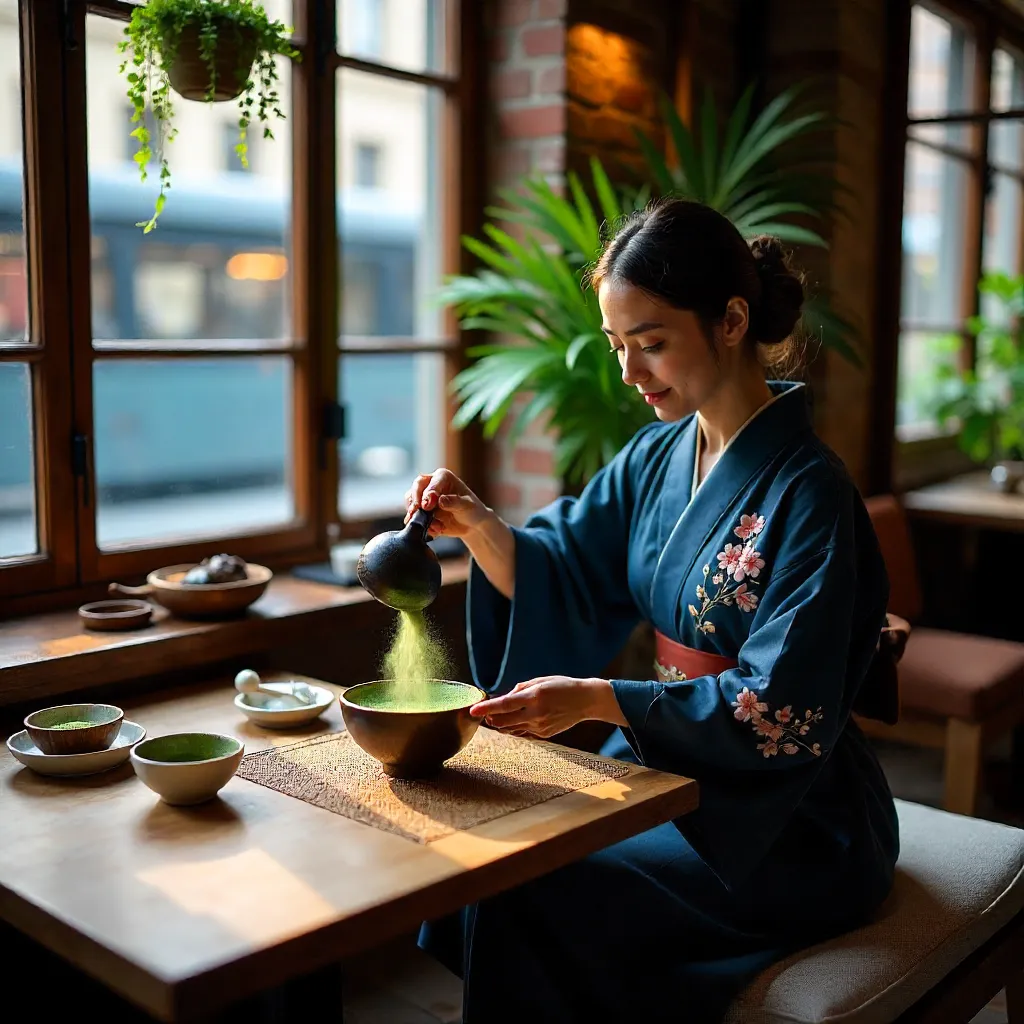 Berlin Café Matcha Ceremony: Cultural Elegance