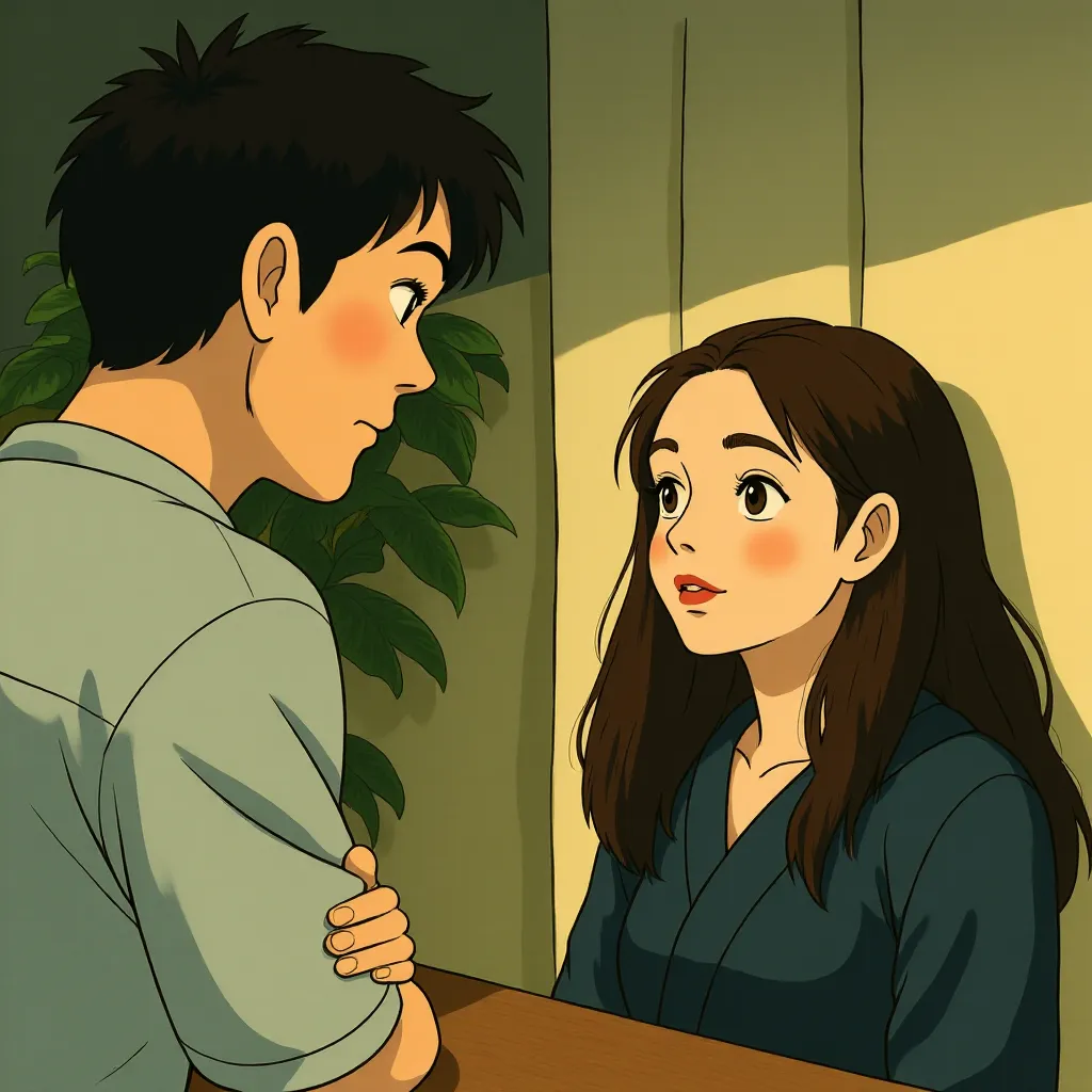 Rose Byrne and Patrick Wilson in Insidious (2010) - Anime style