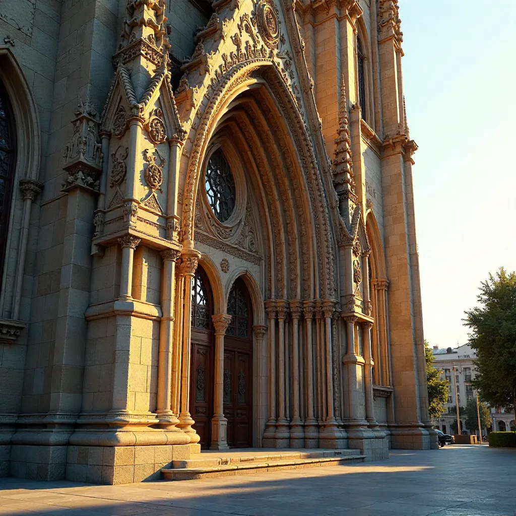Stunning Gaudí Facade of Sagrada Família