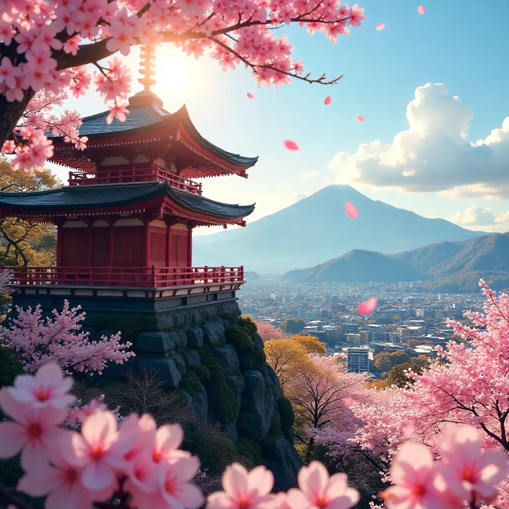 Kiyomizu-dera in Bloom: Kyoto Sakura Vista