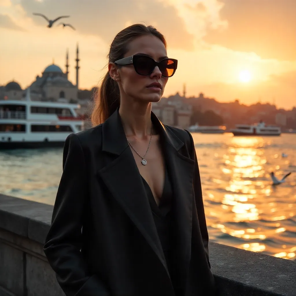 Sunset Chic by Istanbul Waterfront