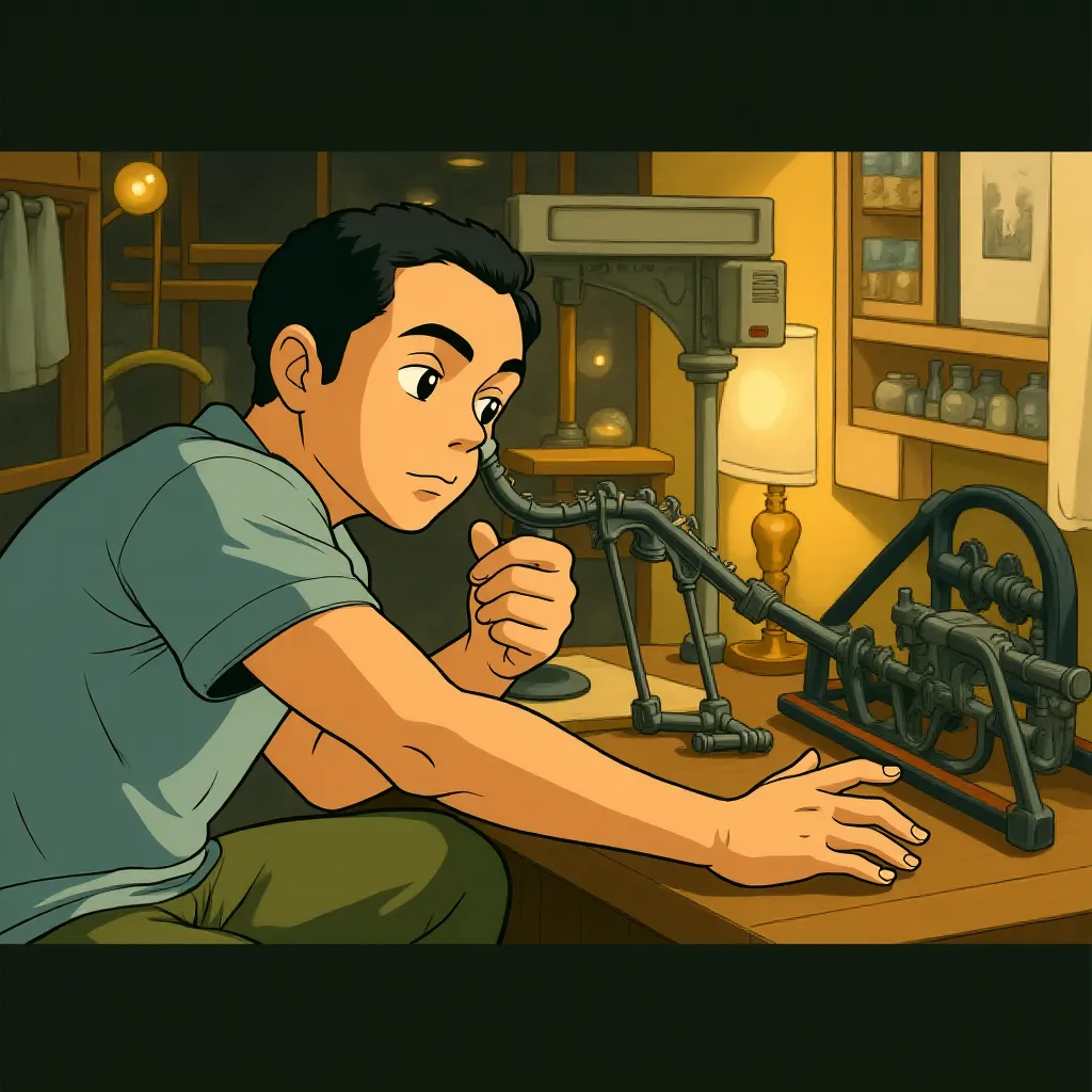Jon Favreau in Iron Man 2 (2010) - Anime style