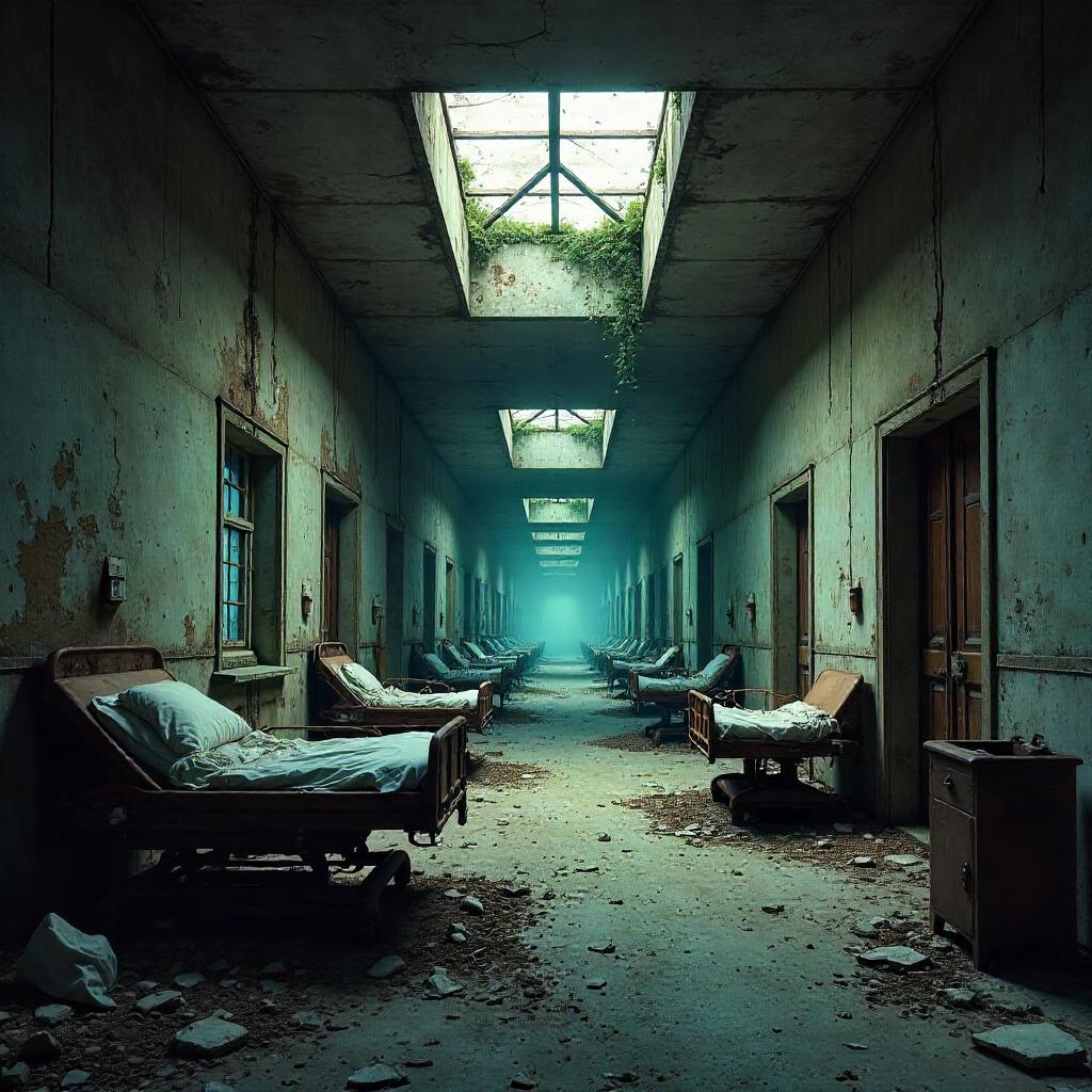 Ruins of an Abandoned Asylum - Concept Art