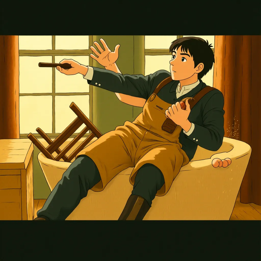 Lukas Haas and Ken Watanabe in Inception (2010) - Anime style