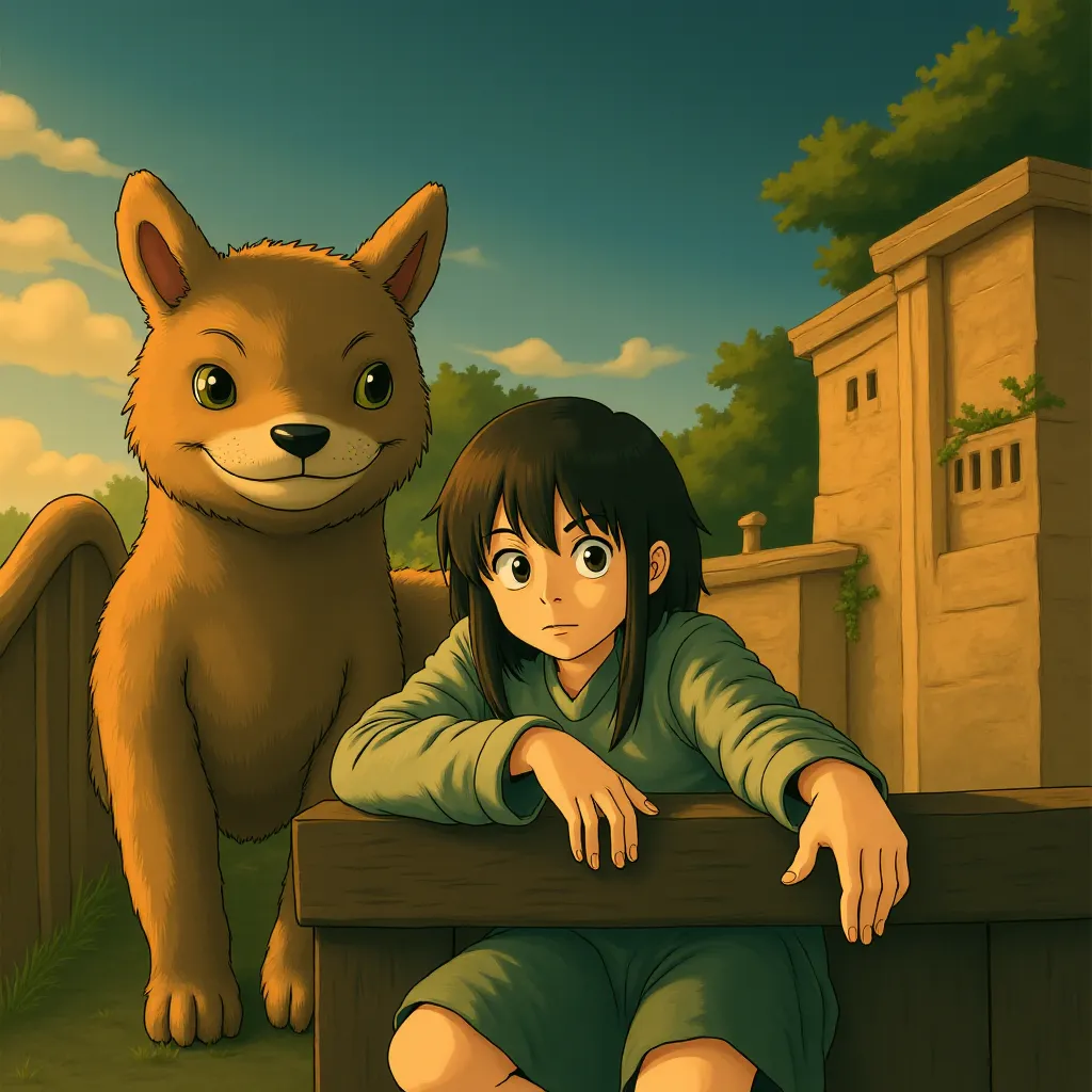 Mason Thames in How to Train Your Dragon (2025) - Ghibli style