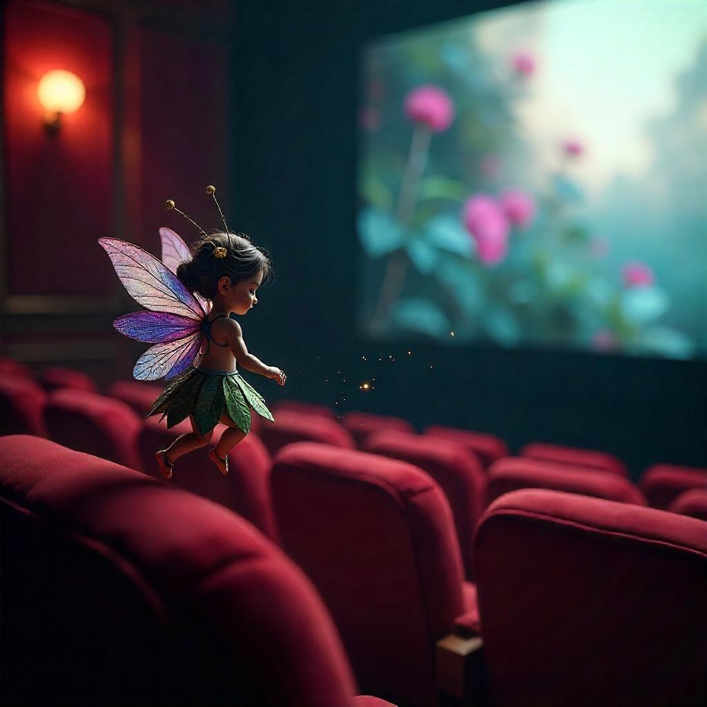 Pixie 3D Render in a Movie Theater