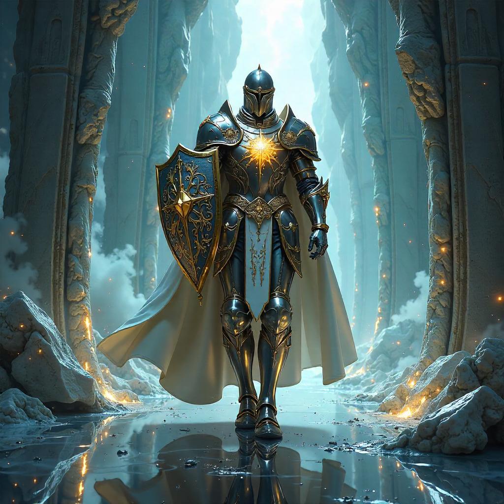 Mirror-Dimension Paladin: Concept Art
