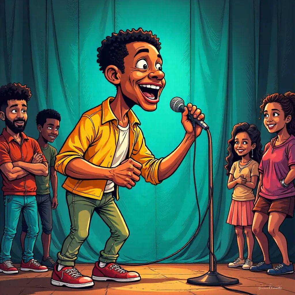 Roast Malagasy Mafy amin'ny Sehatra Stand-Up