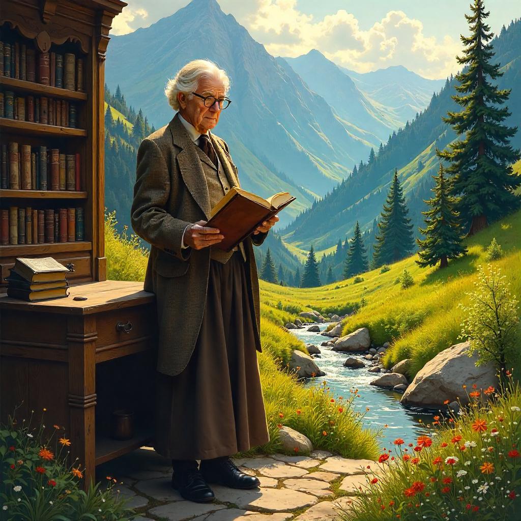 The Librarian in the Mountain Valley