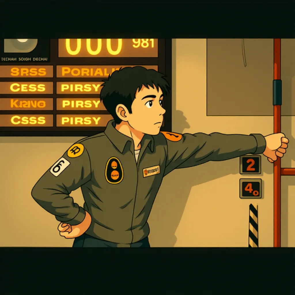 Sam Rockwell in Moon (2009) - Anime style