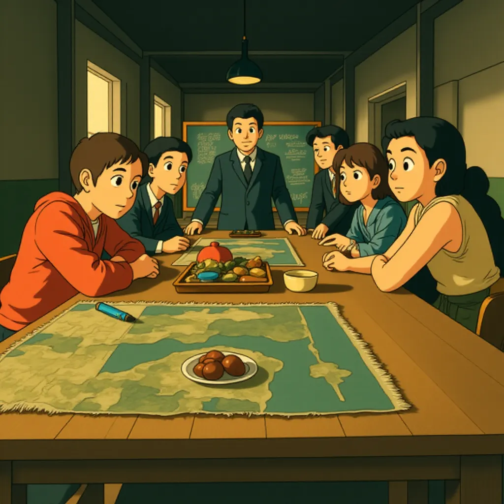 Kevin Spacey, Jamie Foxx, Flea, Edgar Wright, and Lanny Joon in Baby Driver (2017) - Anime style