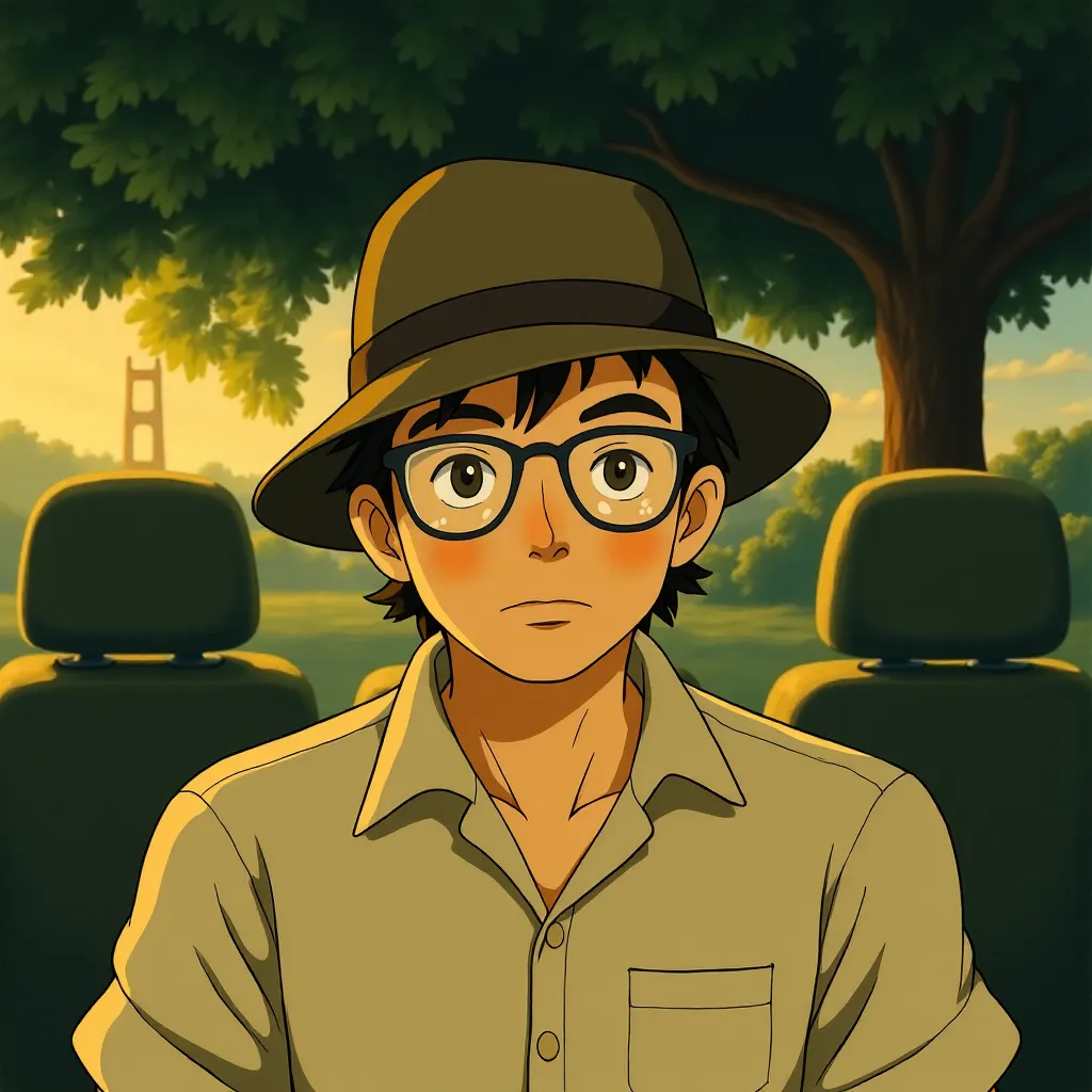 Michael Fassbender in The Killer (2023) - Anime style
