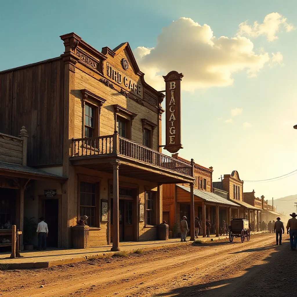Bird Cage Theatre Exterior, Tombstone Wild West Charm