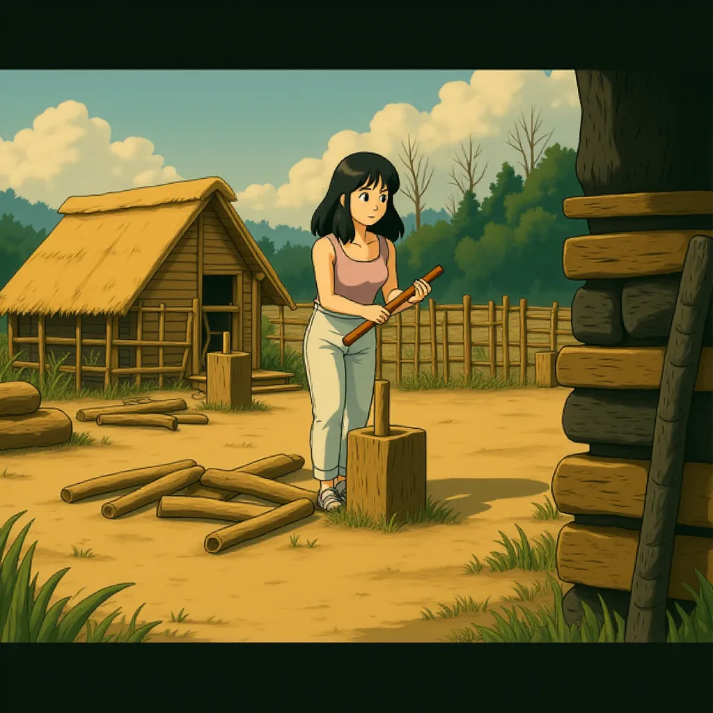 Ralph Ineson in The Witch (2015) - Anime style