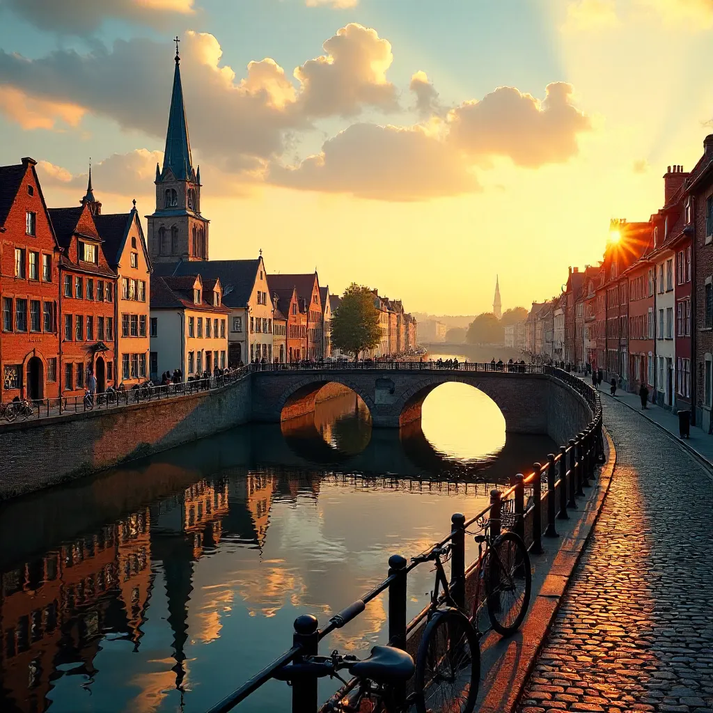 Maastricht: Golden Hour in the Old Town