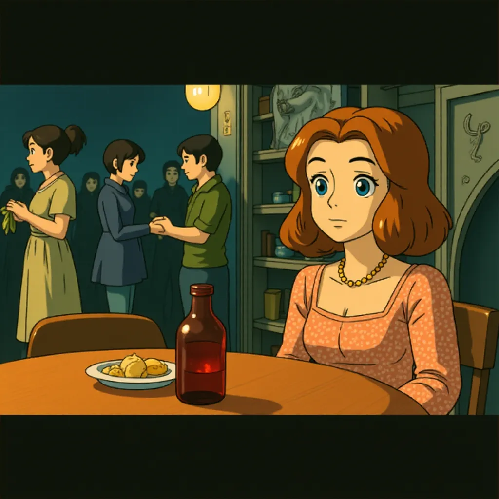 Helena Bonham Carter in Dark Shadows (2012) - Anime style