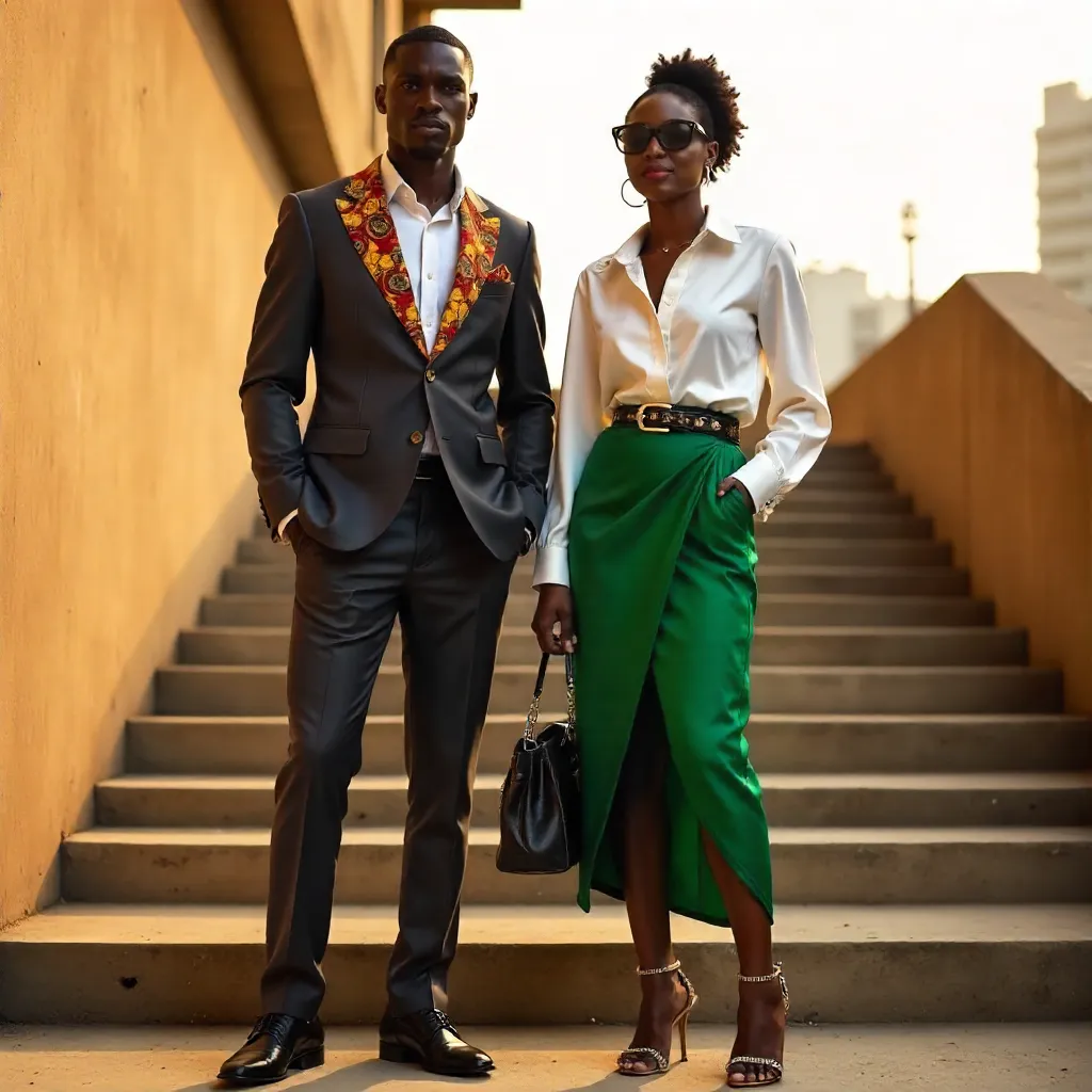 Kaduna Steps Couture: Contemporary Fashion Duo