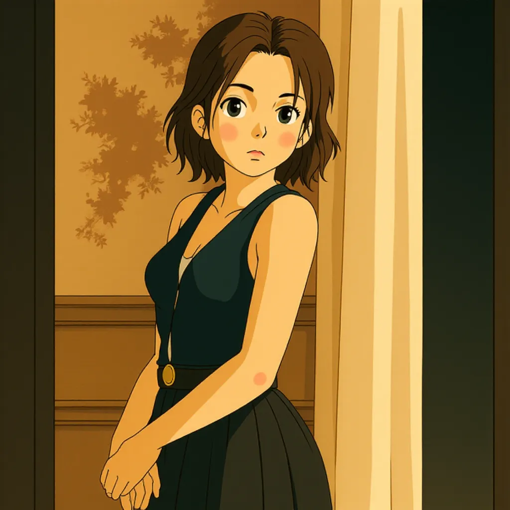 Meghann Fahy at an event for Drop (2025) - Ghibli style