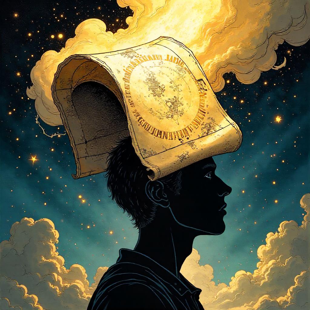 Mindscape of the Ancient Scroll in Comic Form