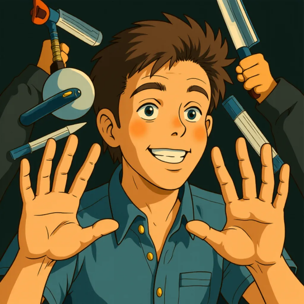 Jack Quaid in Novocaine (2025) - Ghibli style