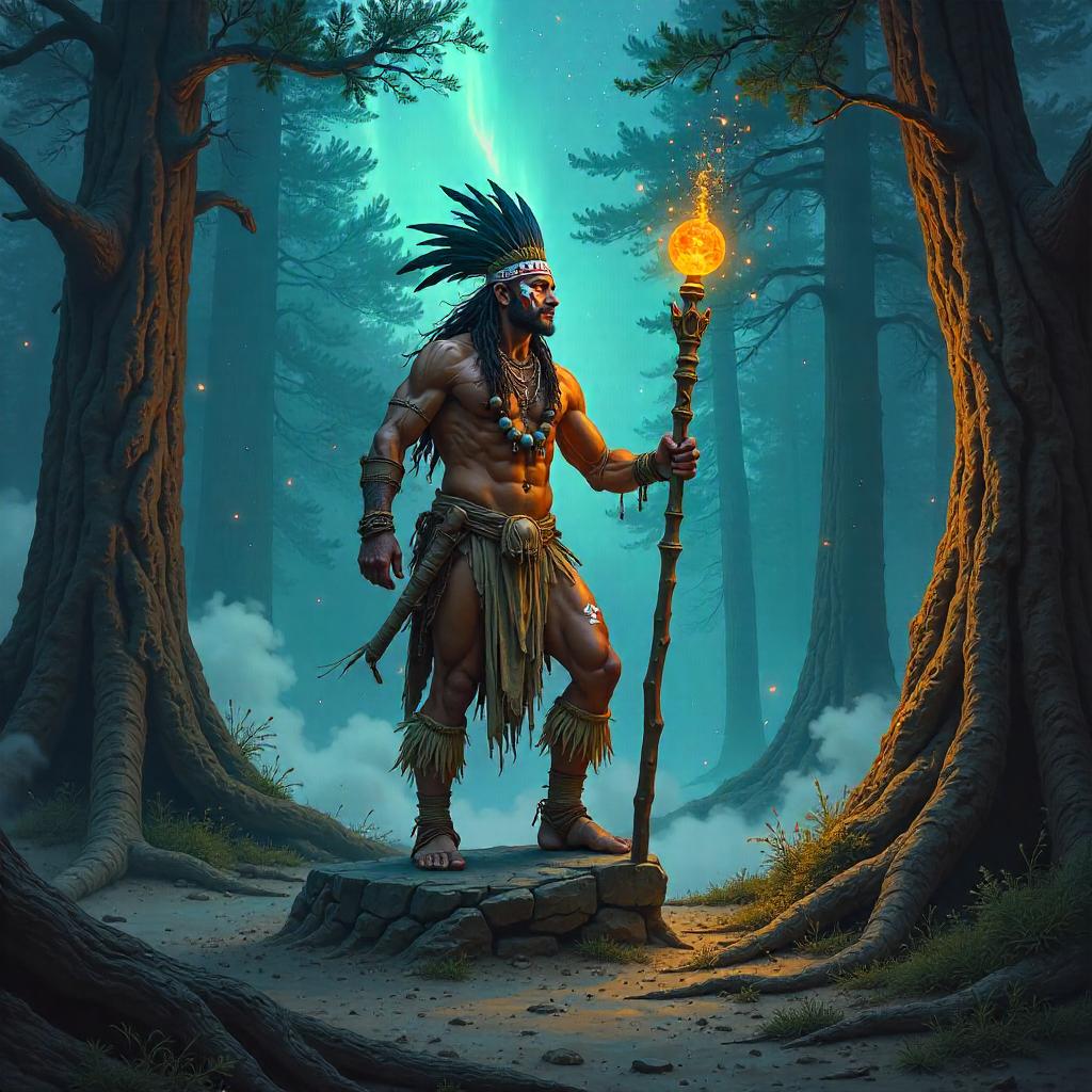Shaman's Rite: Mystic Forest Concept Art