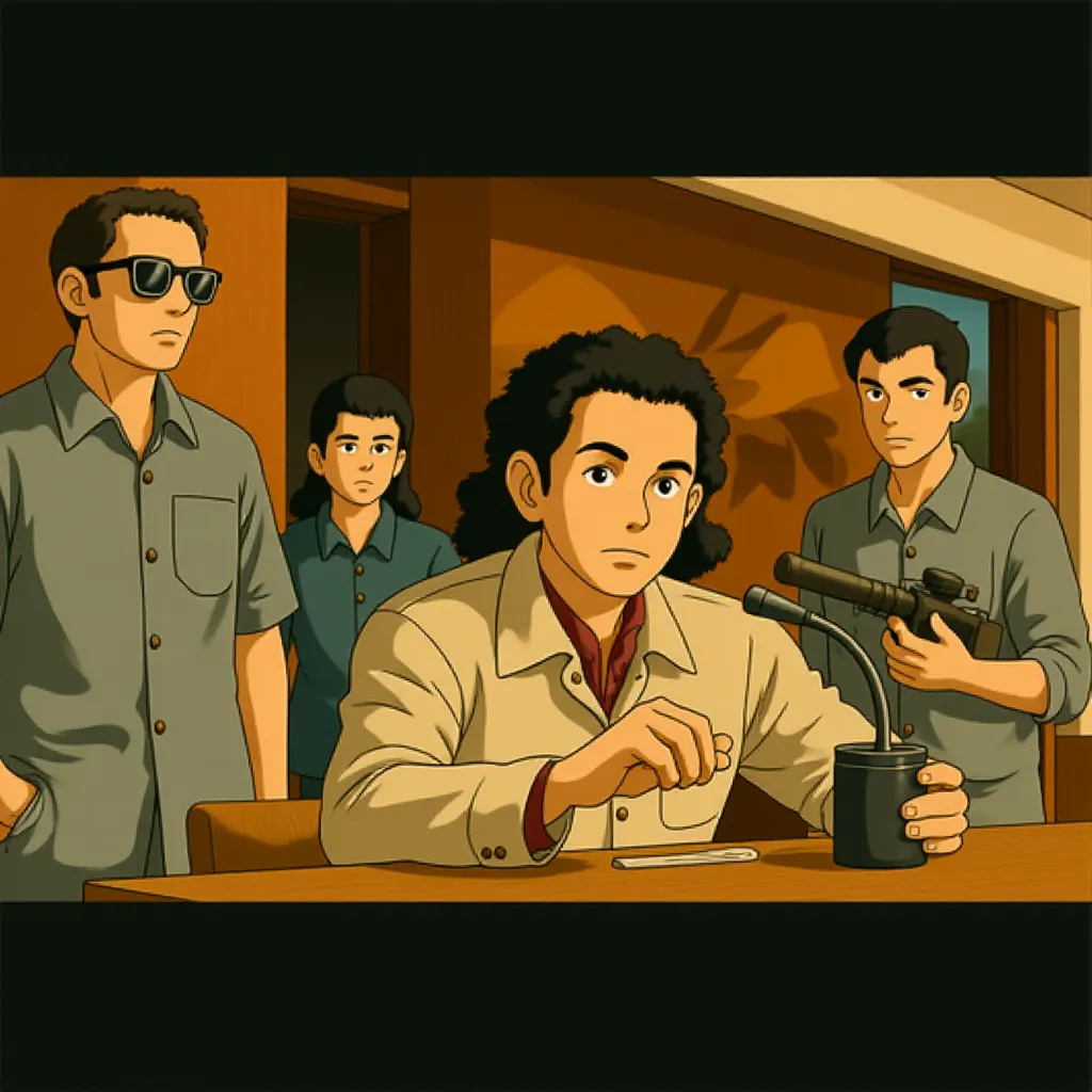 Forest Whitaker in The Last King of Scotland (2006) - Anime style