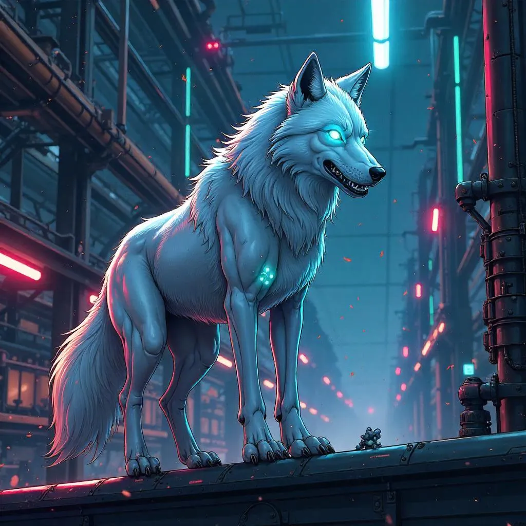 Lone Wolf in an Anime Robot Factory