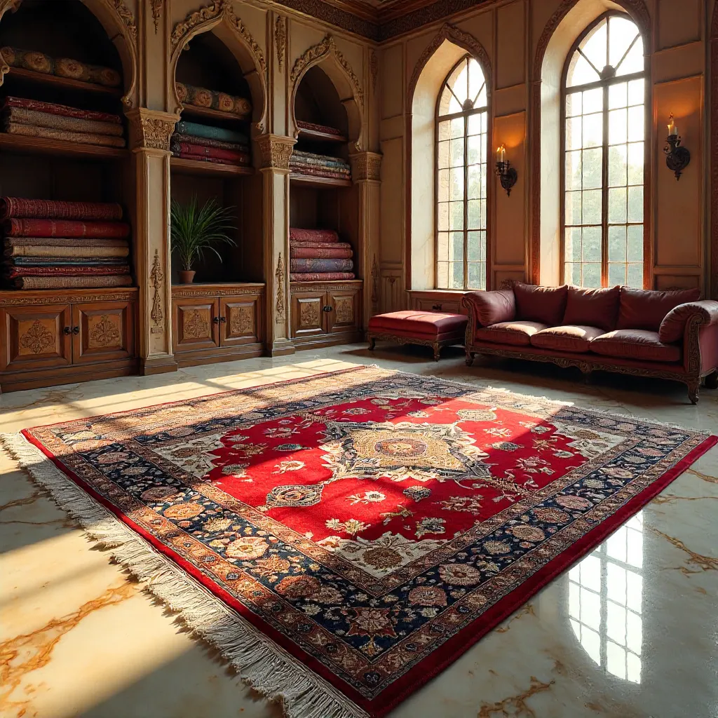 Vibrant Collection of Traditional Persian Rugs