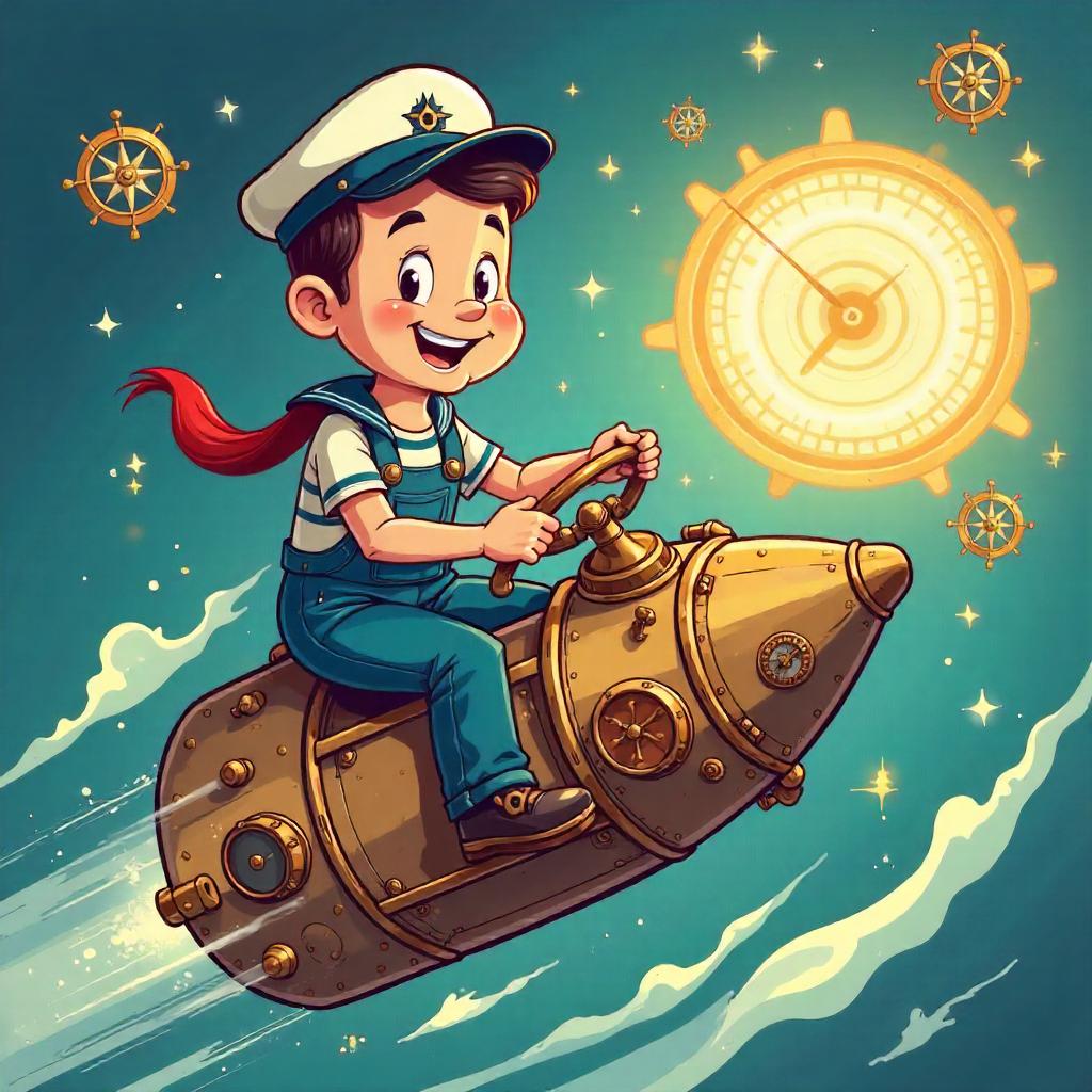 Sailor in a Time Machine — Cartoon Adventure
