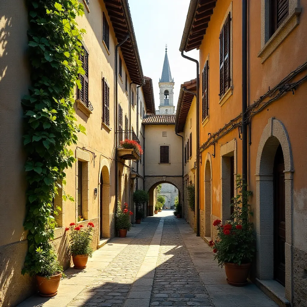 Orvieto Alley of Umbrian Architecture
