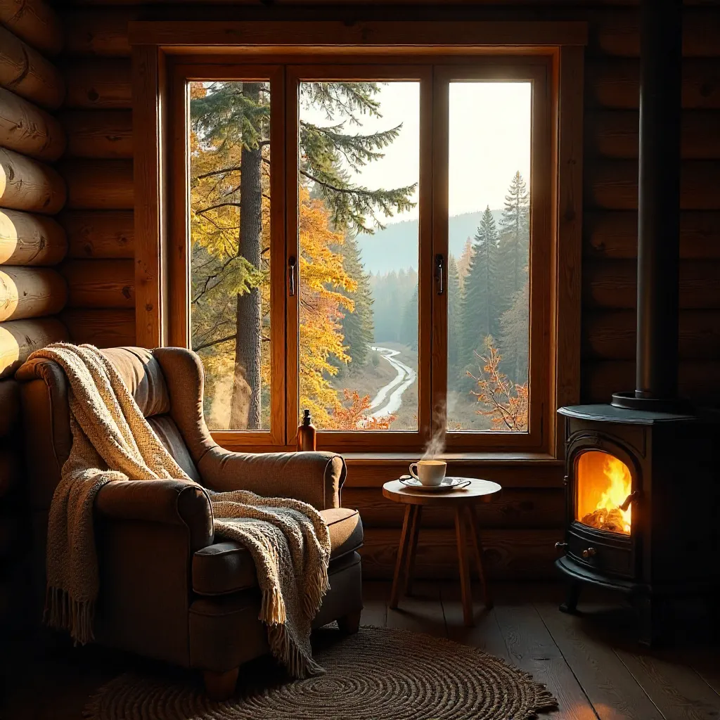 Cozy Cabin Overlooking Poltava Forest, Ukraine