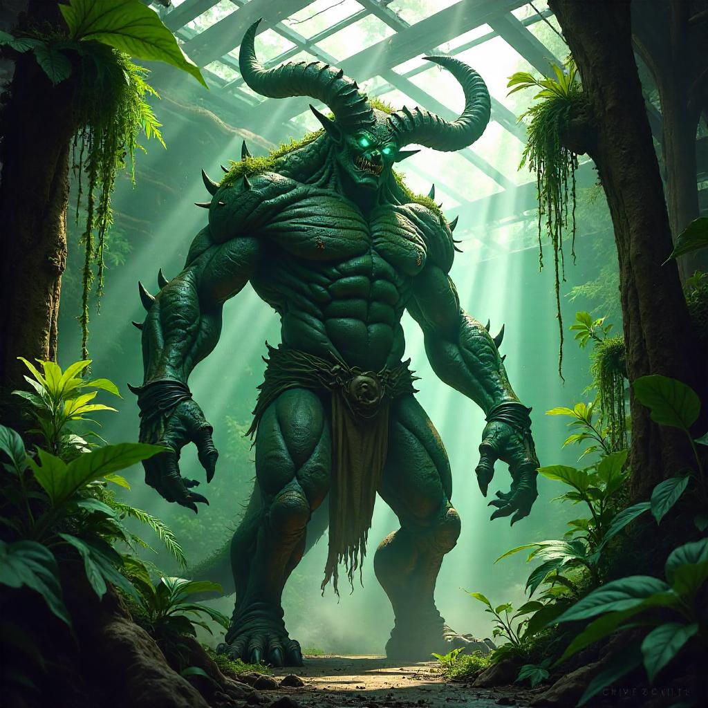 Demon in the Glasshouse: Concept Art