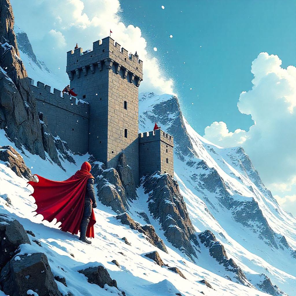 Avalanche Over the Fortress: Comic Siege