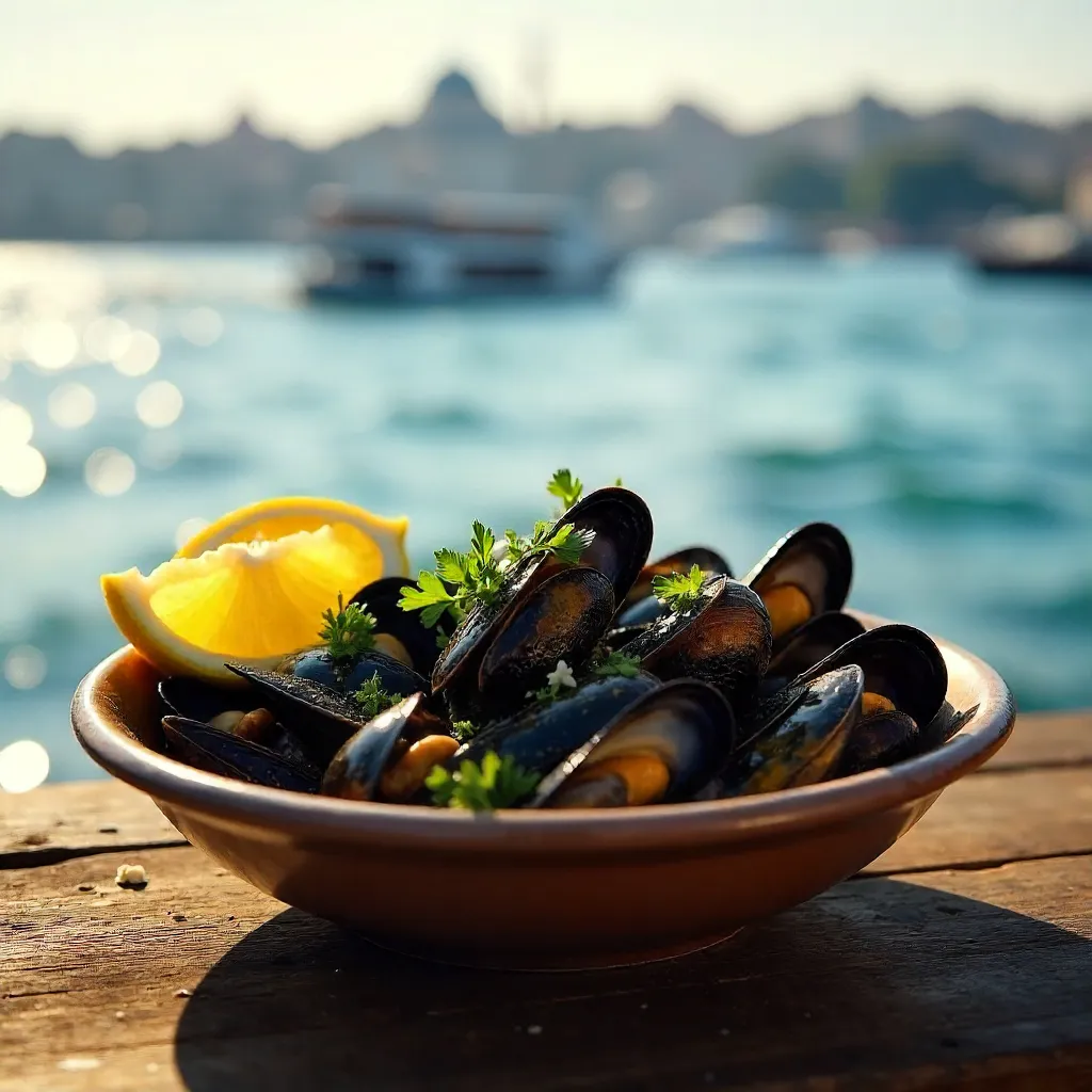 Fresh Mussels by the Bosphorus: Istanbul's Taste