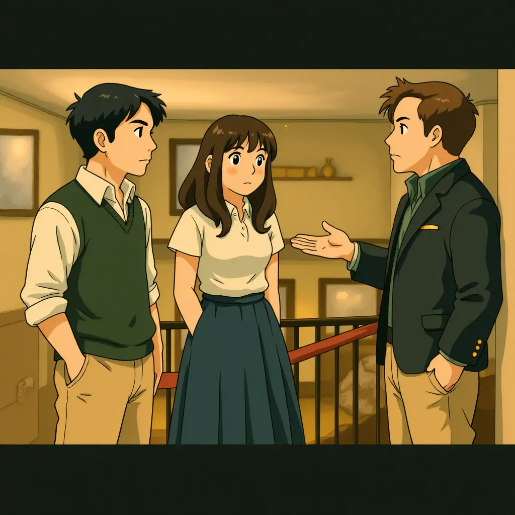 Zooey Deschanel, Joseph Gordon-Levitt, and Marc Webb in 500 Days of Summer (2009) - Anime style