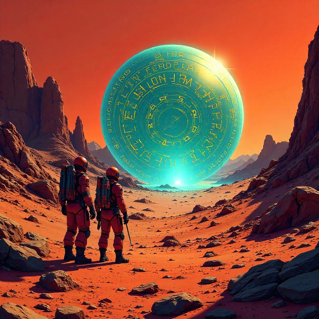 The Martian Relic: A Comic Book Odyssey