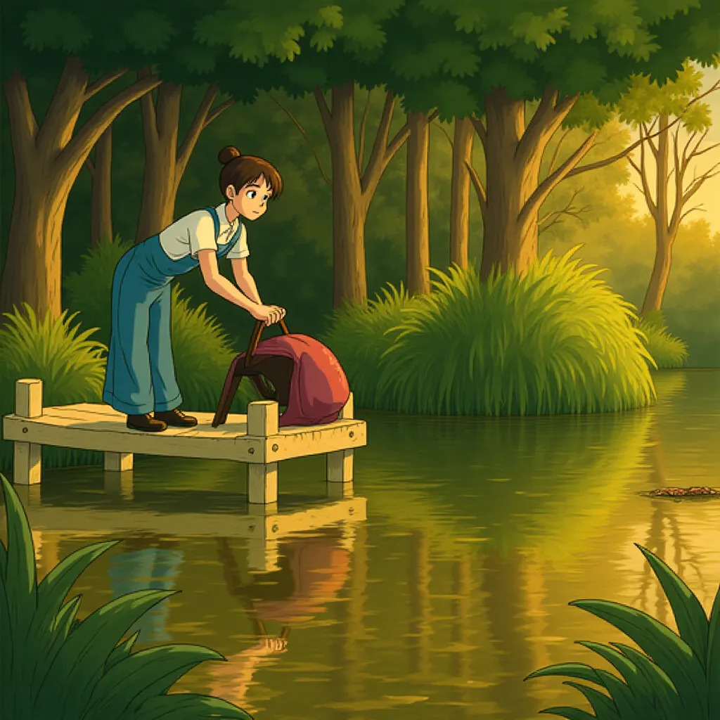 Matthew Sunderland and Mia Goth in Pearl (2022) - Anime style