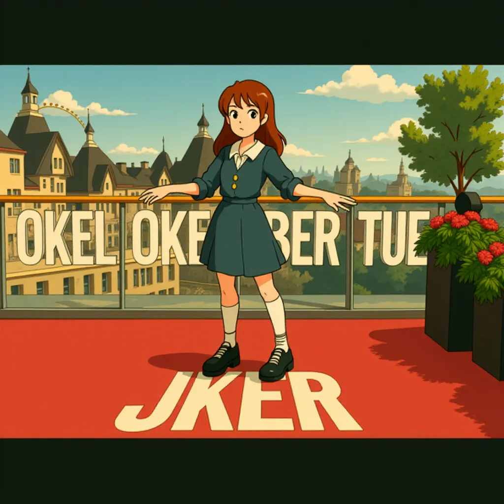 Lady Gaga at an event for Joker: Folie à Deux (2024) - Ghibli style