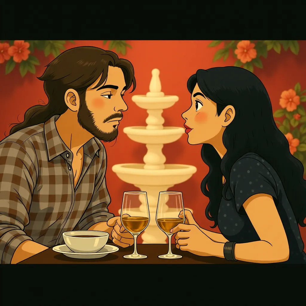 Karla Sofía Gascón and Adriana Paz in Emilia Pérez (2024) - Anime style