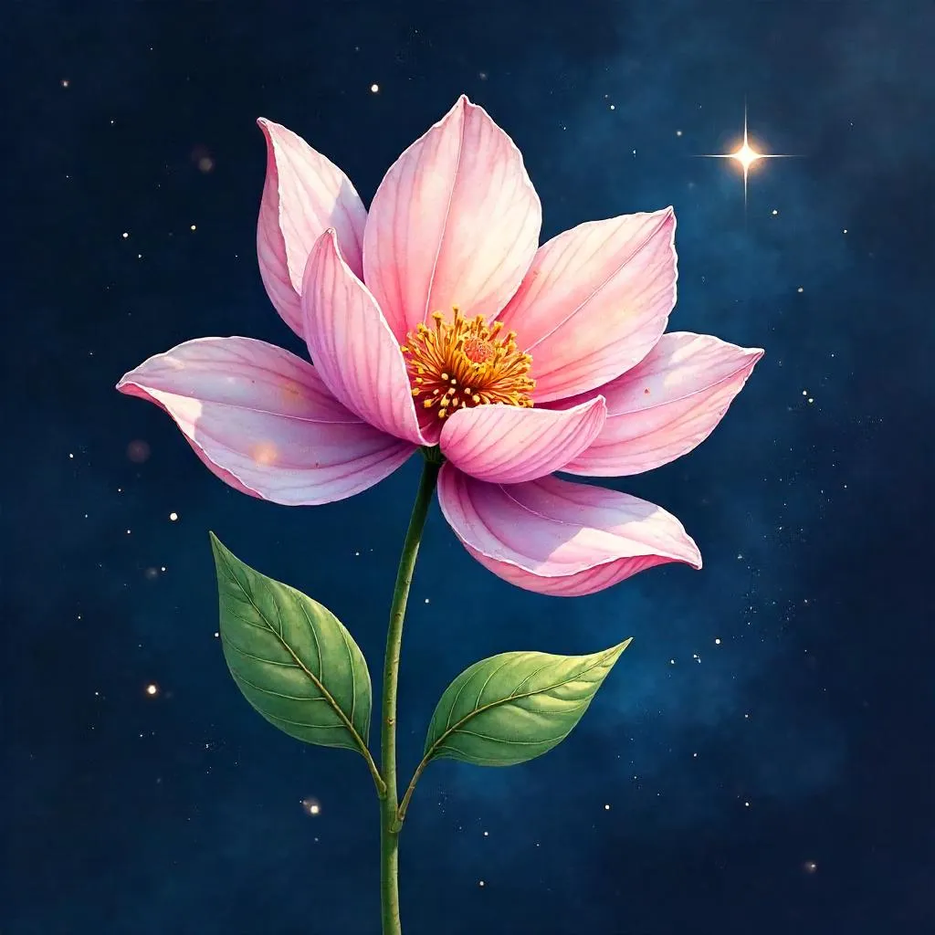 Weightless Bloom: Watercolor in Zero Gravity