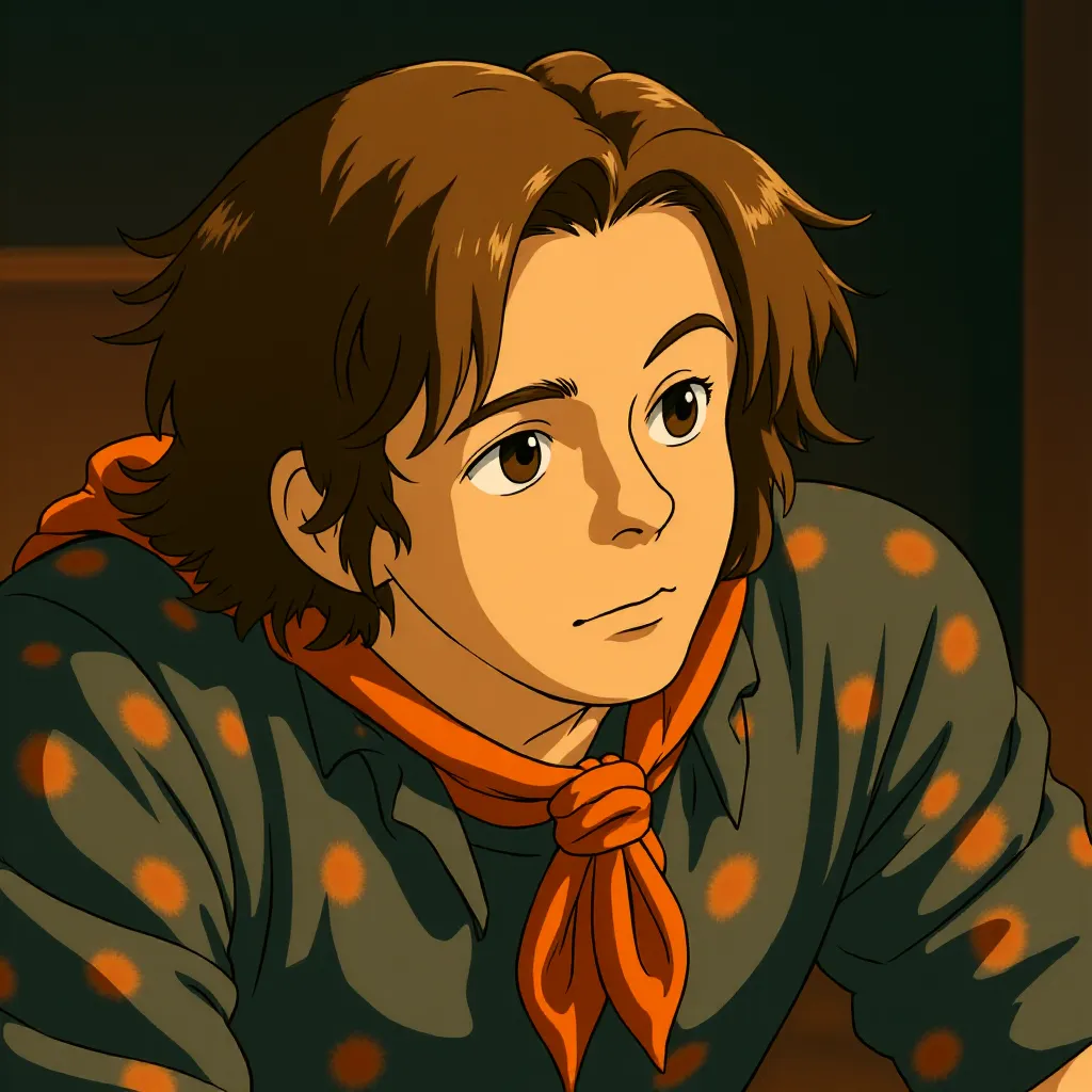 Michael Madsen in The Hateful Eight (2015) - Anime style