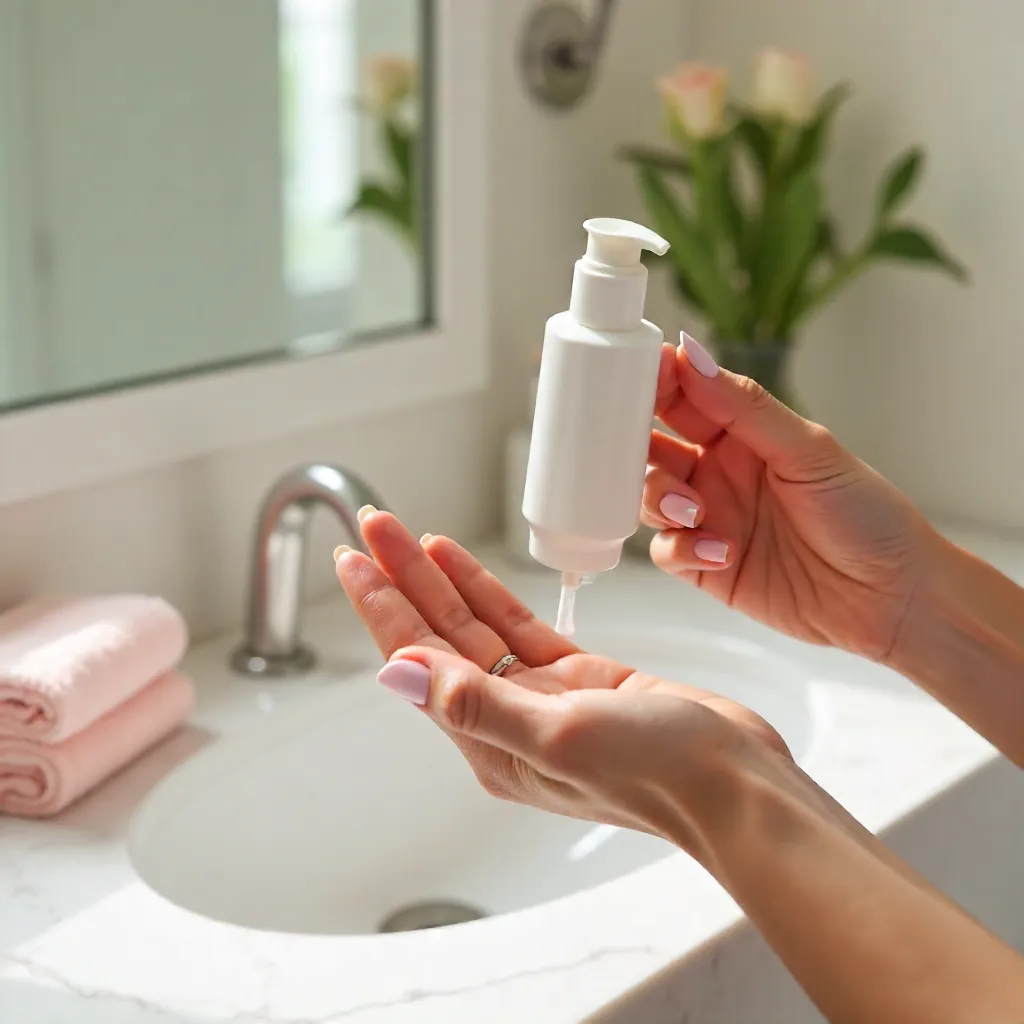 Manicure Moment: Lotion from a Pump Bottle