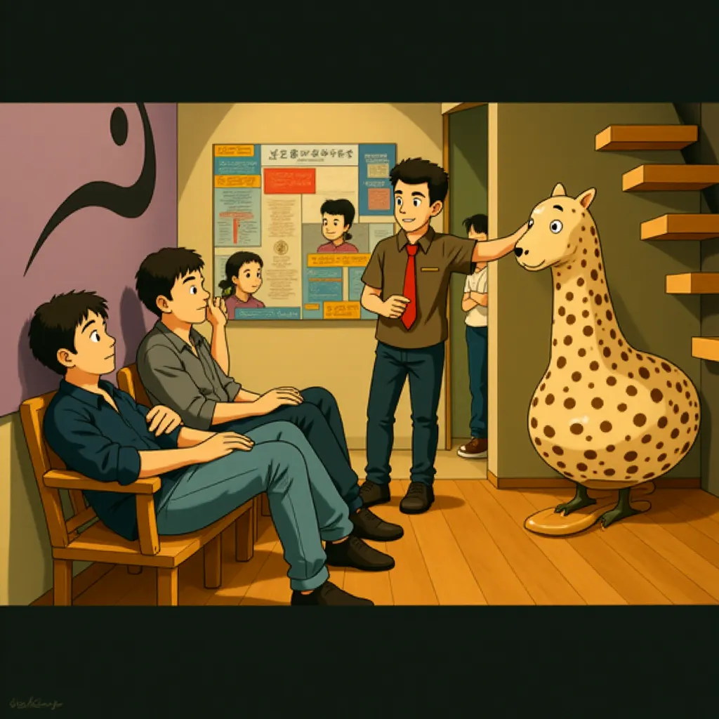 James Franco, Seth Rogen, and Christopher Mintz-Plasse in This Is the End (2013) - Anime style