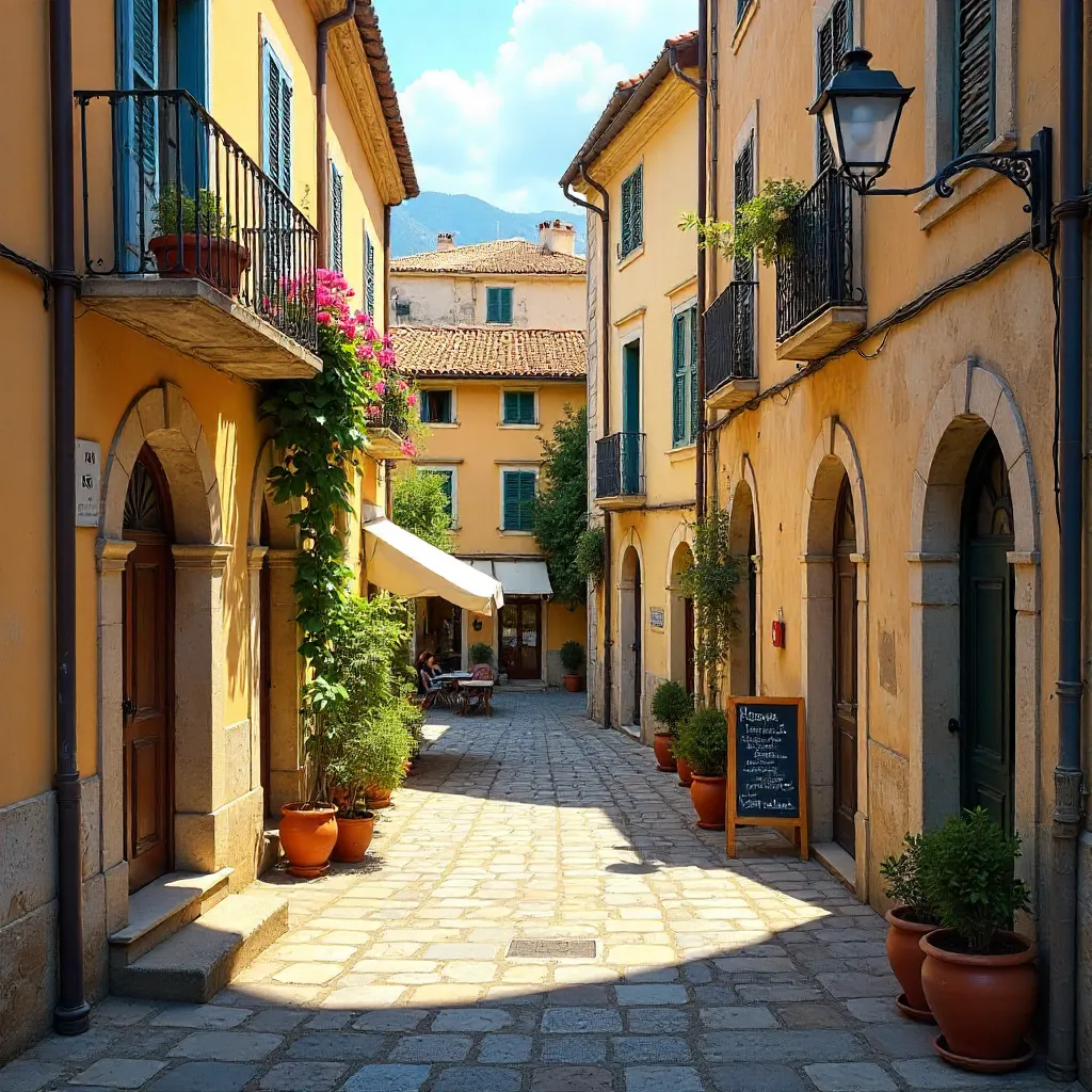 Quaint Alleys of Nice: Historic Mediterranean Charm