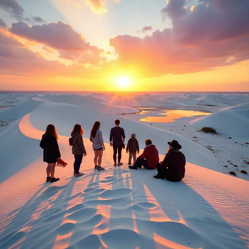 Sunset Serenade on Lençóis Maranhenses Dunes