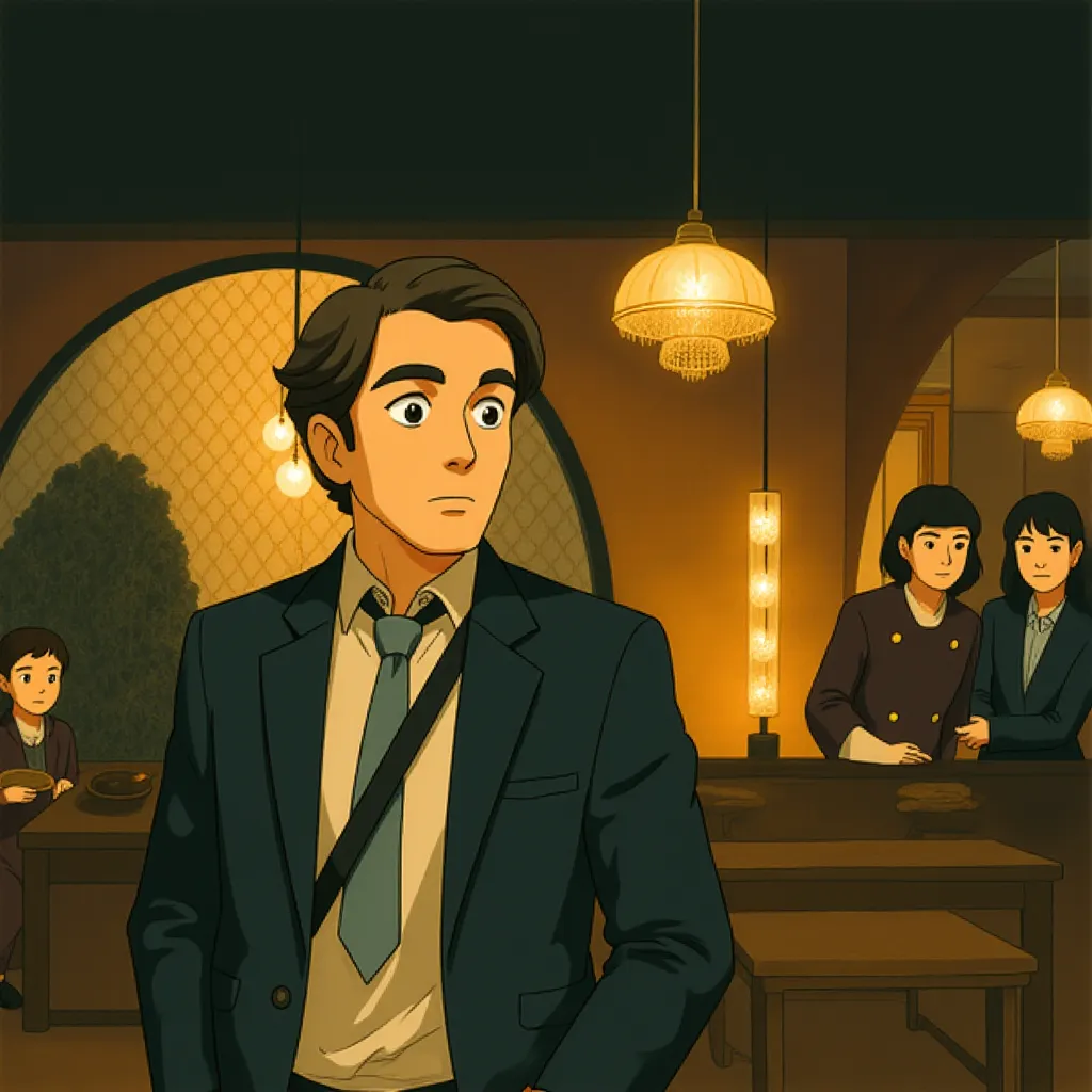 Mads Mikkelsen in Indiana Jones and the Dial of Destiny (2023) - Anime style