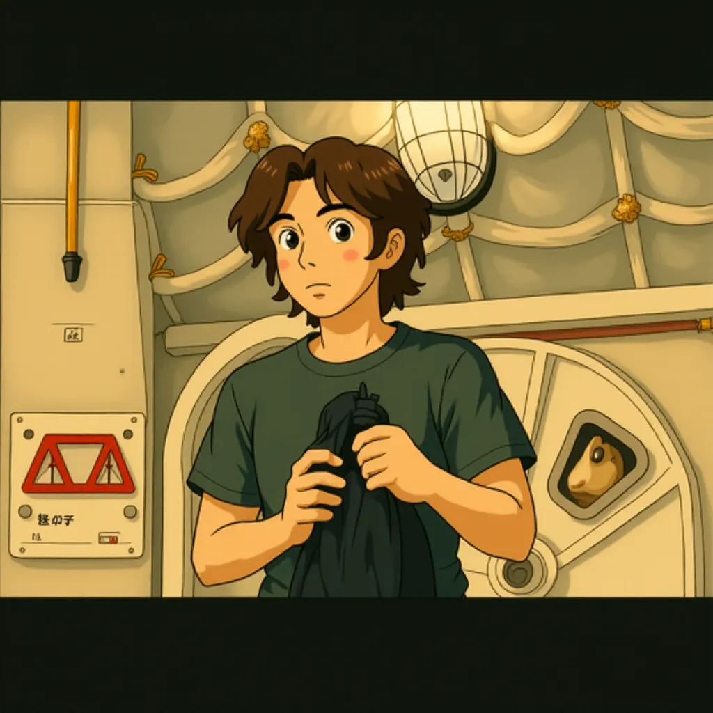 Cillian Murphy in Sunshine (2007) - Anime style