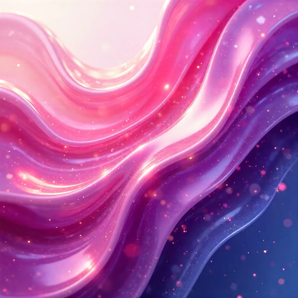Dynamic Pink-Purple Gradient Flow - Abstract