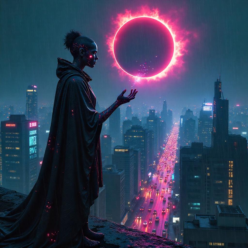 Eclipse Oracle in Neon City